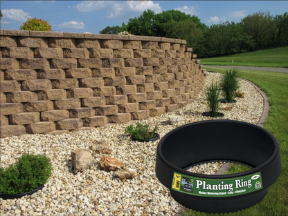 WATERROUNDS® Planting Rings – Deep Watering Basins & Edging for Trees, Rose, Shrubs & Vegetables