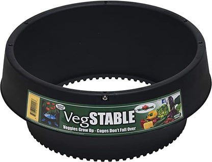 VegSTABLE® Rings – Anchor Tomato Cages, Support Climbing Veggies, and Deep-Root Watering in One