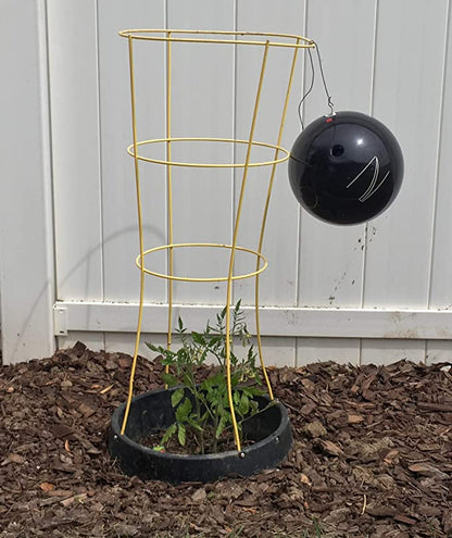 VegSTABLE® Rings – Anchor Tomato Cages, Support Climbing Veggies, and Deep-Root Watering in One
